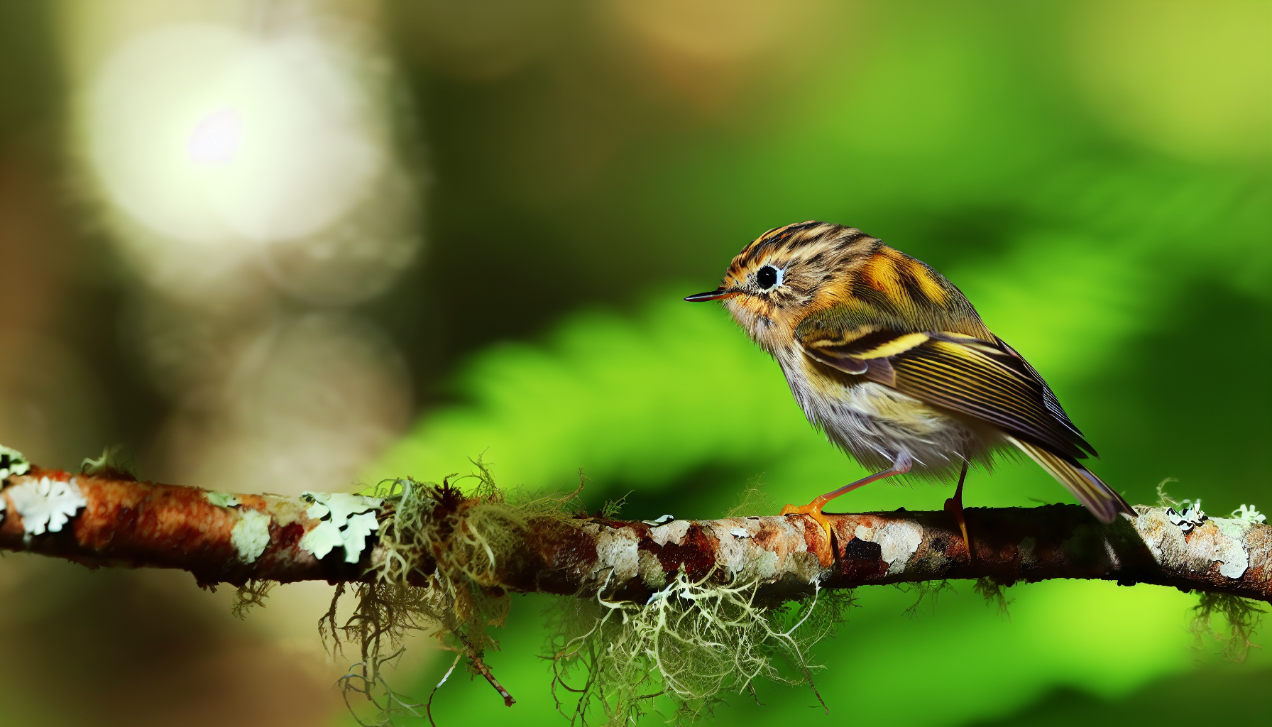 songbird in natural habitat - AI generated illustration for article about American Dipper: Colorado's Stream Health Indicator Bird Guide