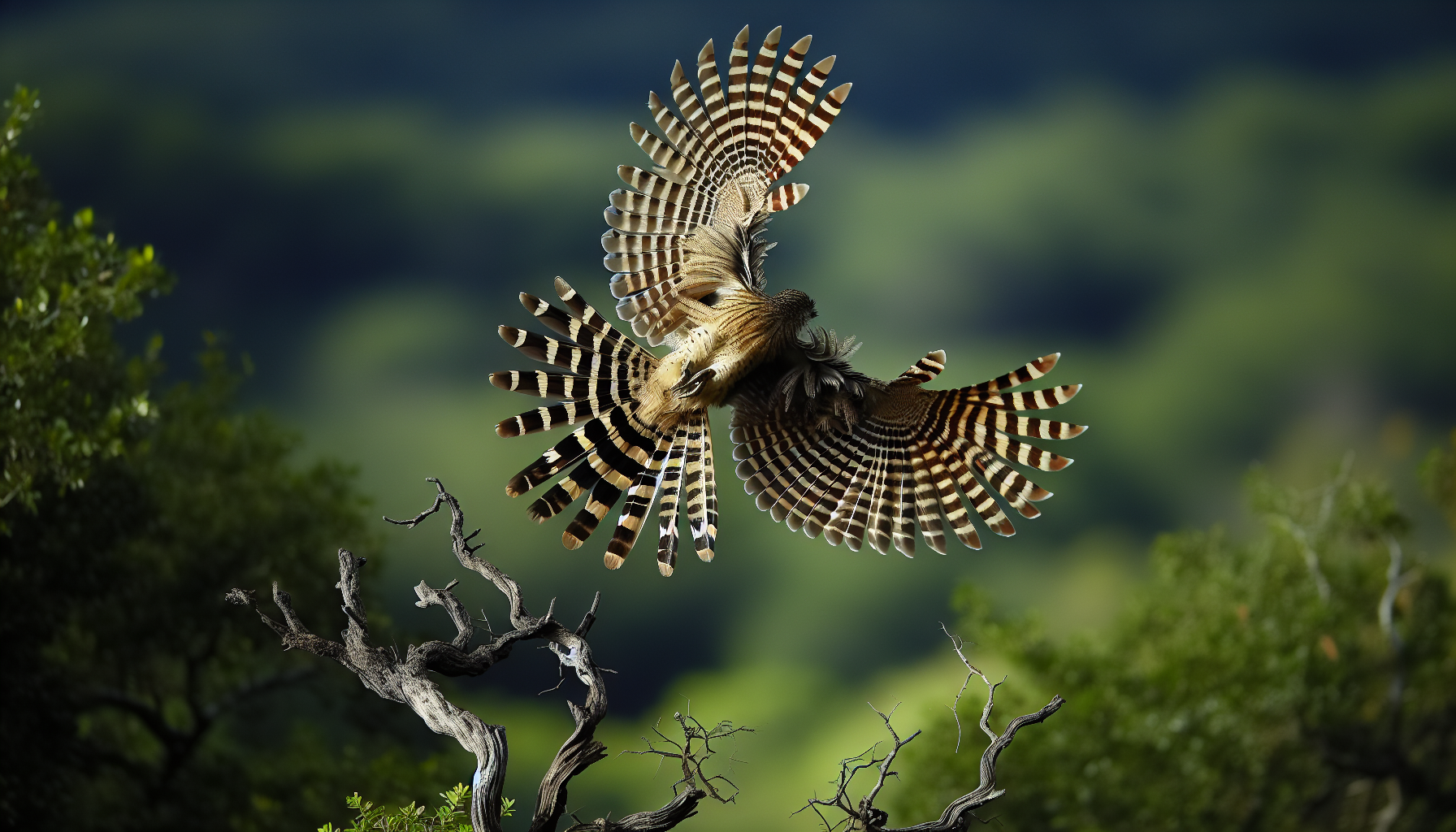 Bird in natural habitat - AI generated illustration for article about Cornell Lab's Digital Arsenal: Field-Tested Tools Every Birder Needs