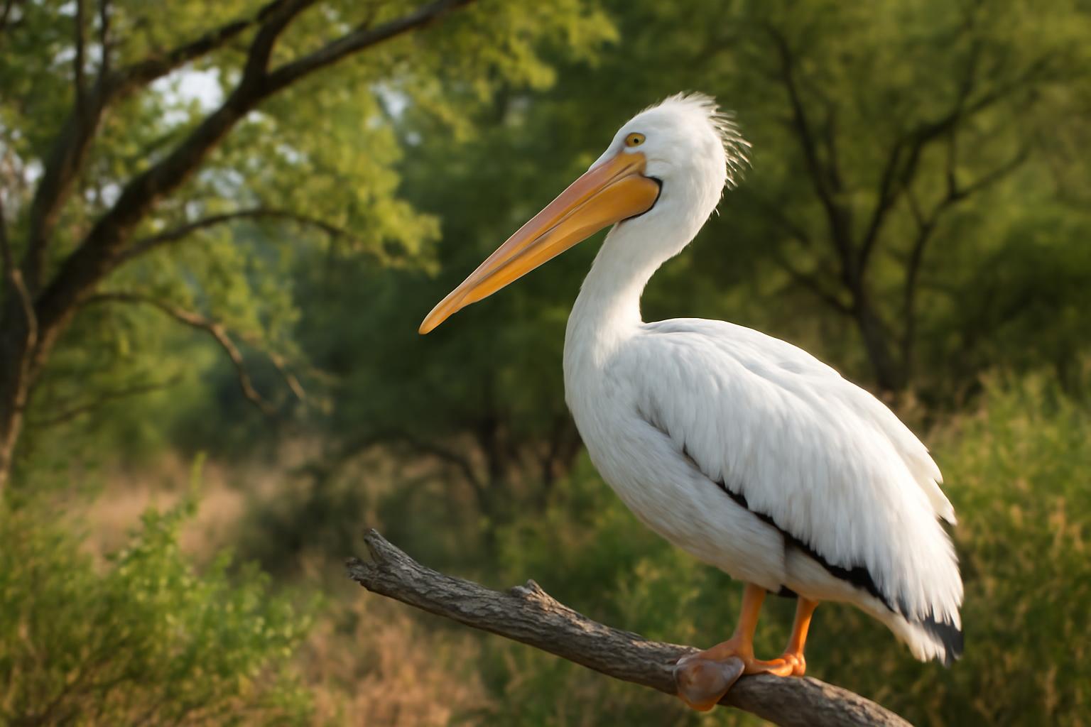 Bird in natural habitat - AI generated illustration for article about Great Salt Lake's $1B Lifeline: What 12 Million Birds Need to Survive