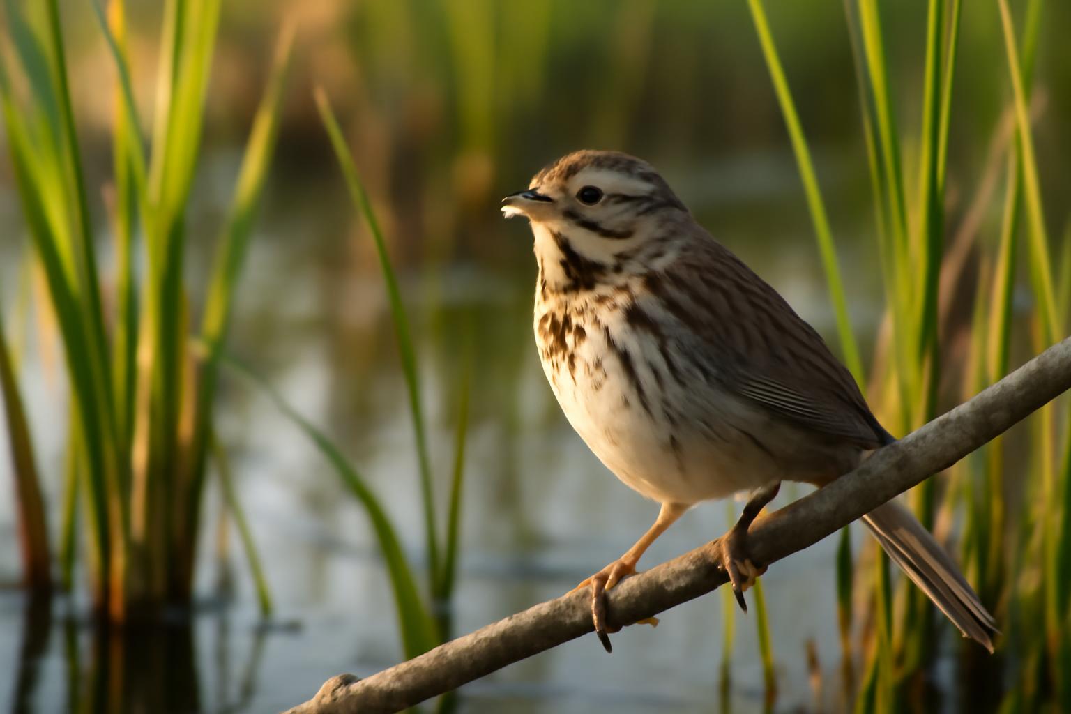 sparrow in natural habitat - AI generated illustration for article about How Local Bird Advocacy Drives Conservation Policy & Funding Wins